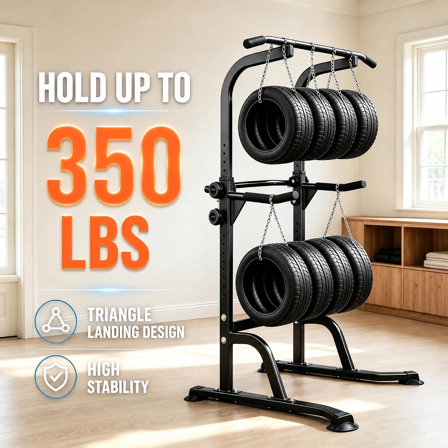 Power Tower for Home Gym, Pull - đánh giá và giá Pull Up Bar