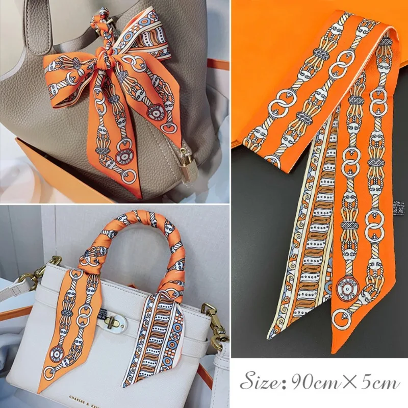 Fashion Skinny Silk Scarf for  - đánh giá và giá Wrist Wraps