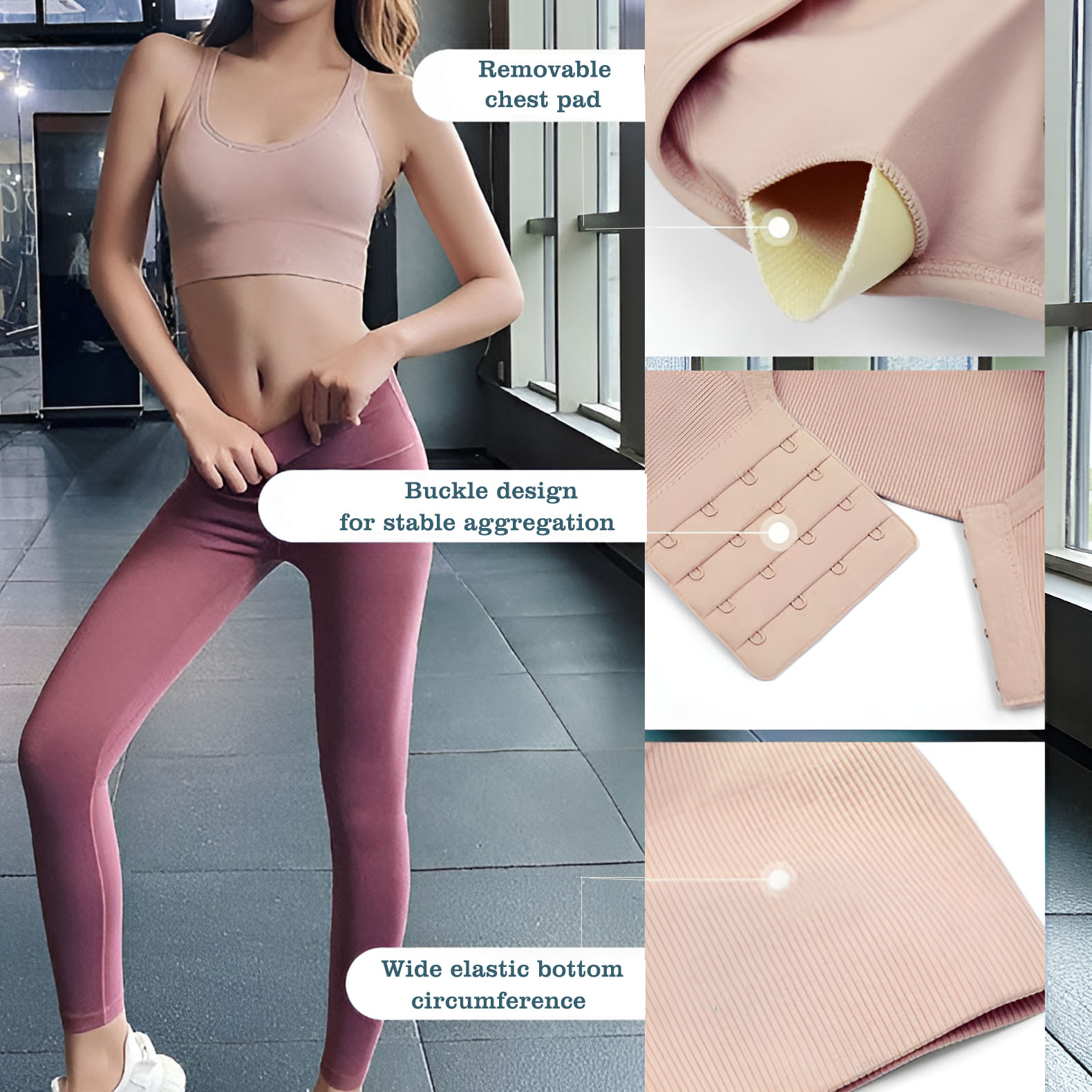 Women's Cross Back Sports Bra  - đánh giá và giá Gymnastic Ring