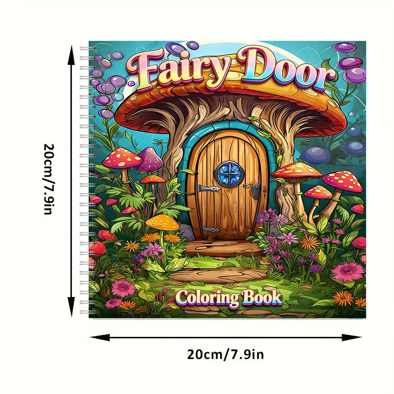 Coloring Book Fairy Door for A - đánh giá và giá Chalk Bag